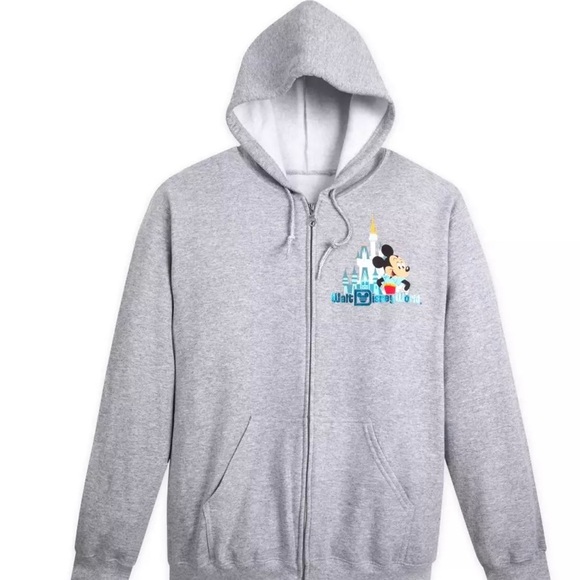 Mickey Mouse and Friends Zip Up Hoodie for Adult M and 2XL - Picture 1 of 7